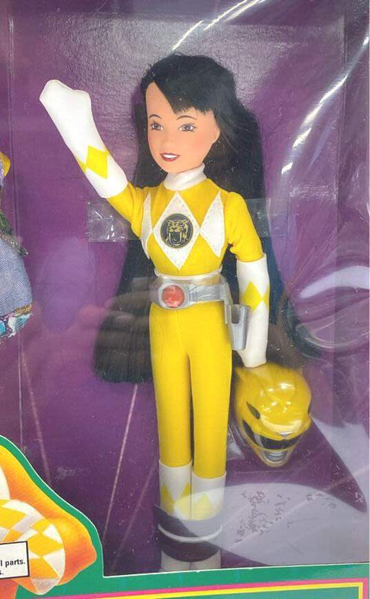 1994 BANDAI Mighty Morphin Power Rangers For Girls Yellow Ranger (Trini) Doll image number 2