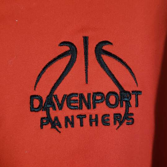 Mens Dri-Fit Long Sleeve Davenport Panthers Quarter Zip Sweatshirt Size XXL image number 3