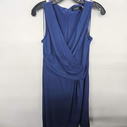Blue Sleeveless Dress
