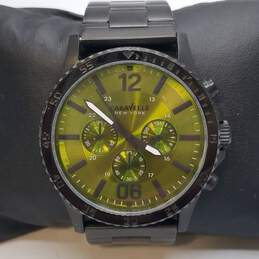 Caravelle New York 43mm Case Diver Style Chronograph Men's Quartz Watch
