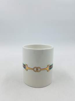 Authentic Gucci Horsebit White Mug Cup