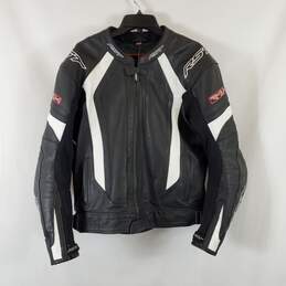 RST Men's Black Motorcycle Jacket SZ UK 46
