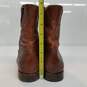 FRYE Anna Shortie Women's Brown Leather Ankle Boot US Size 7.5M image number 4