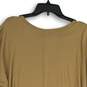NWT Natural Life Womens Tan Dolman Sleeve Oversized Blouse Top Size Large image number 4