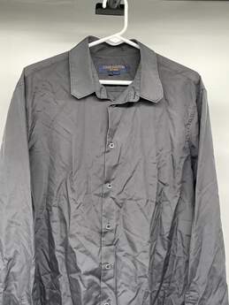 Mens Black Long Sleeve Collared Button Up Dress Shirt Sz EUR 41 T-0553739-A alternative image