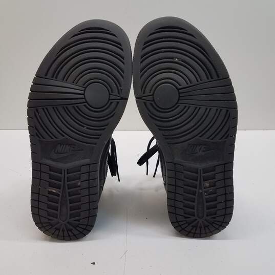 Nike Air Jordan 1 Retro Mid Black Sneakers 554724-021 Size 9 image number 5