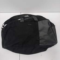 Calvin Klein Black Canvas Duffel Bag