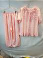Lightweight Pink 2 Piece Women's Top & Bottom Set No Size Tag image number 1
