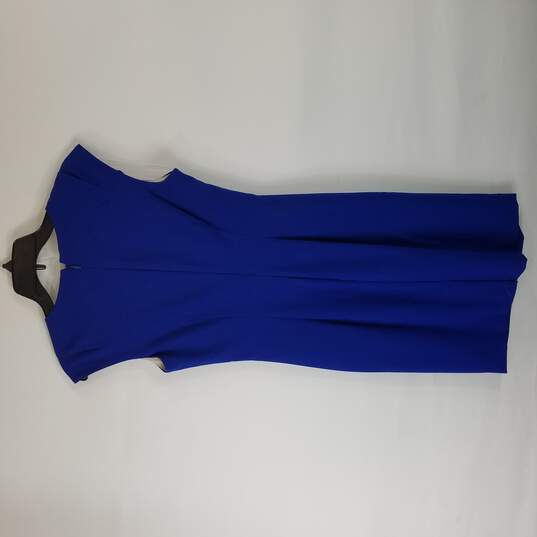 Dana Buchman Women Blue Midi Dress 4 image number 2