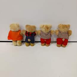 Bundle of 4 Furskins Stuffed Bears alternative image