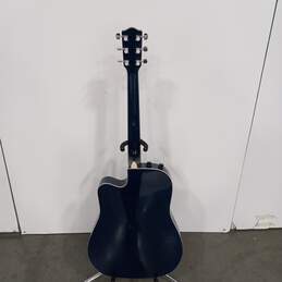 Blue Acoustic Johnson Guitar jg-650-tbl alternative image