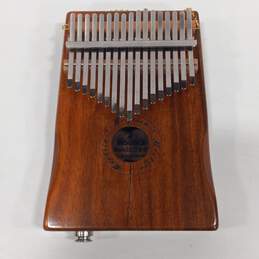 Moozica Musical Instrument Co. Acaia Koa Tonewood Kalimba-17 Keys Model: K17K-EQ In Case With Mallet alternative image
