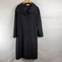 Isaac Mizrahi Women Black Coat Sz 10 image number 1