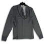Womens Gray Heather Long Sleeve Get It Comfort Pullover Hoodie Size XL image number 2