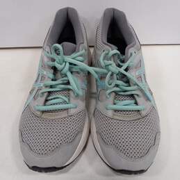 Womens Gel Contend 5 F920818 Gray Lace Up Low Top Running Shoes Size 10