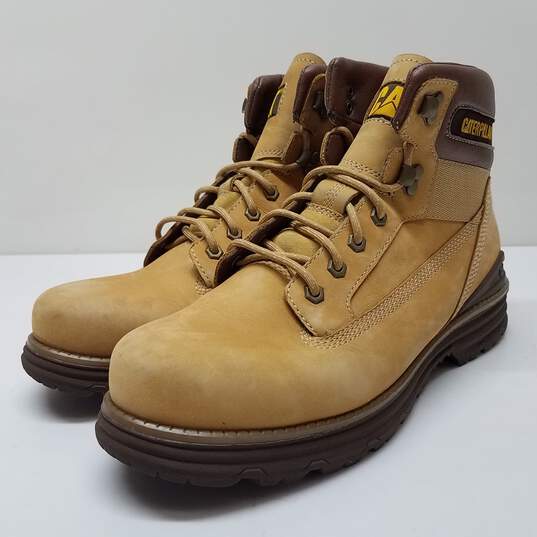 Caterpillar Baseplate Work Boot Wheat/Brown Size 11 image number 1