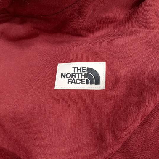 The North Face Red Pullover Hoodie Men's Size L image number 5