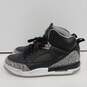 Boys Jordan Spizike 317321-034 Black Lace Up Mid Top Basketball Shoes Size 6Y image number 3
