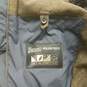 Mens Blue Polar-Tech Long Sleeve Pockets Full Zip Puffer Jacket Size 50 image number 5