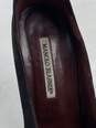 Authentic Manolo Blahnik Black Pump Heel W 9.5 image number 6