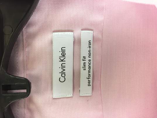 Calvin Klein Men Pink Button Up L image number 3