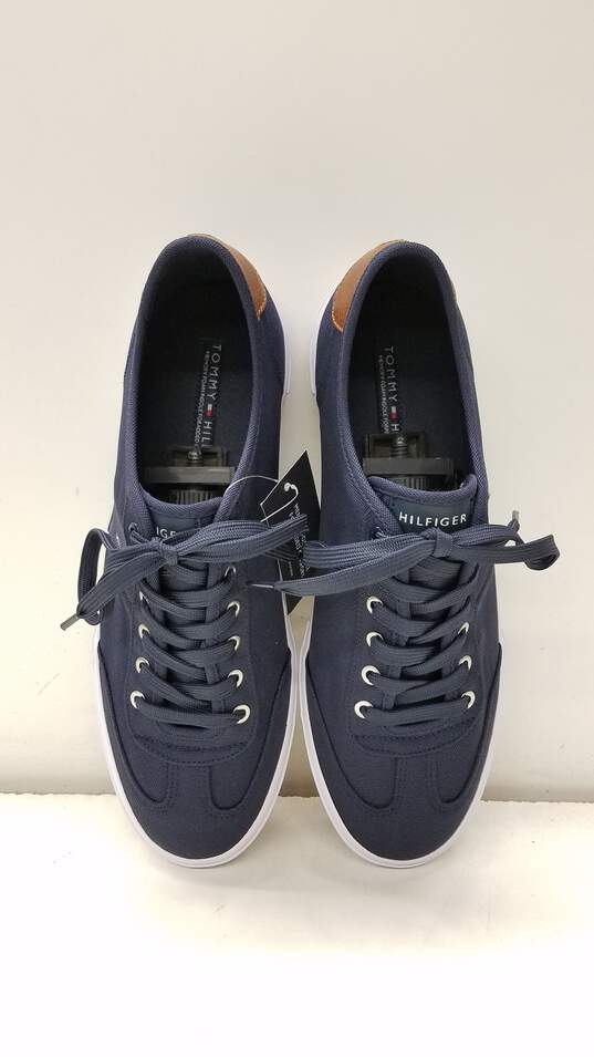 Tommy Hilfiger Pandora Navy Blue Canvas Casual Shoes Men's Size 11.5 image number 6