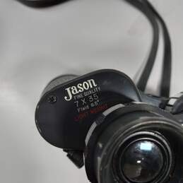 Jason Fine Quality Binoculars Light Weight w/ Case alternative image