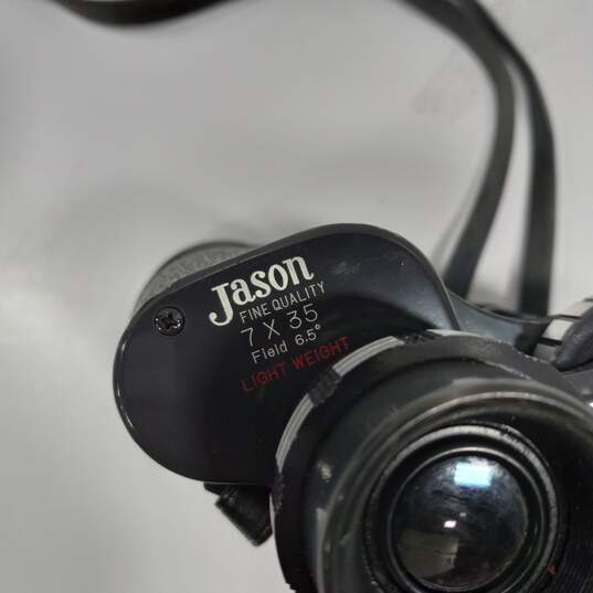 Jason Fine Quality Binoculars Light Weight w/ Case image number 2