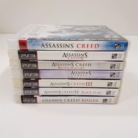 ASSASSINS CREED Bundle 1, 2, 3, Black Flag, Rogue, Revelations PlayStation  3 PS3