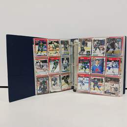 5 lb Binder of Assorted Hockey Trading Cards