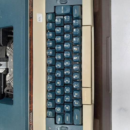 Vintage Typewriter In Hard Brown Case image number 2