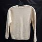 St. Croix Women's Cream V-Neck Wool Sweater Size M image number 2