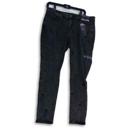NWT Ana A New Approach Womens Black 5-Pocket Design Skinny Leg Jeans Size 16