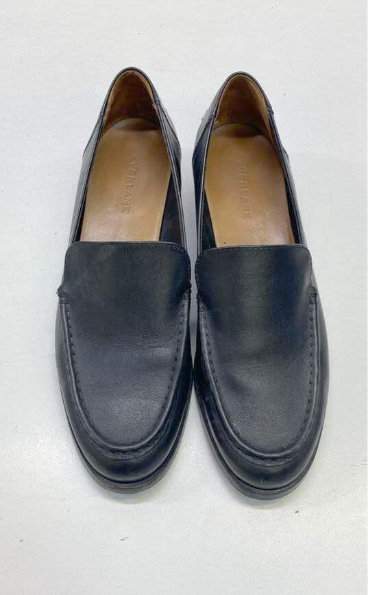 Everlane Women's Modern Black Leather Loafers Sz. 8 image number 5