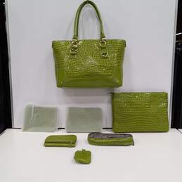Worldwide Dreams LLC Lime Green Essential Tote w/ Removable Attachments - NWT alternative image