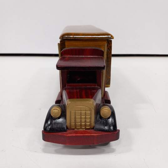 CBA Industries Carved Hand Carved Wood Semi-Truck Home Decor image number 2