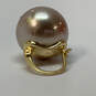 Designer Kate Spade Gold-Tone Fashionable Sea Pearl Drop Earrings image number 4