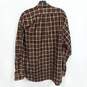 Ralph Lauren Brown/Red/Green Plaid Button Up Size M image number 2
