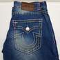 True Religion distressed jeans embroidered stitching men's 38 image number 5