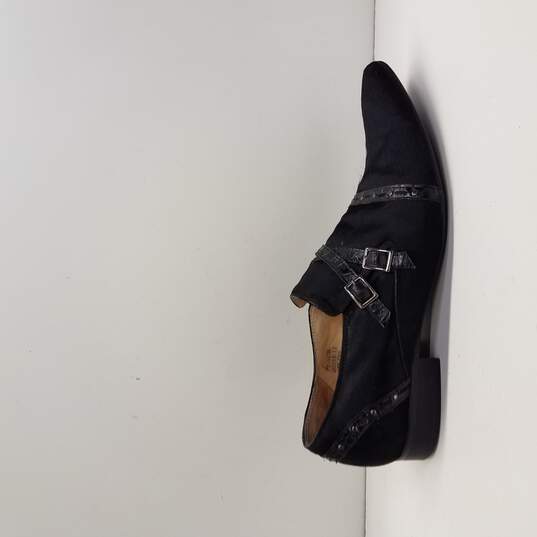 Giovanni Marquez Black Dress Shoes Size 12 image number 1