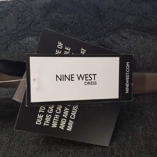 Nine West Women Dress Grey S image number 4