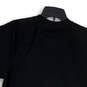 Womens Black Dri-Fit Crew Neck Short Sleeve Pullover T-Shirt Size Large image number 4