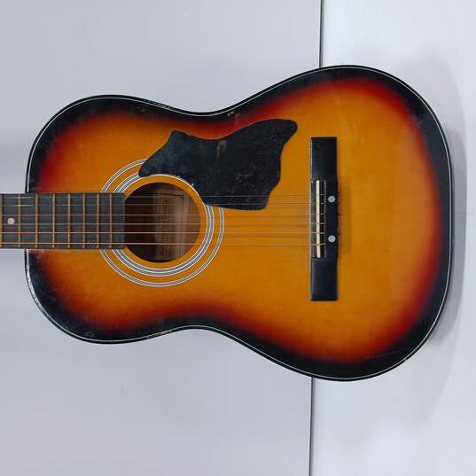 Sunburst Acoustic Guitar image number 3