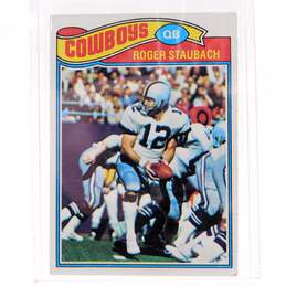 1977 HOF Roger Staubach Topps Dallas Cowboys