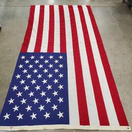 6' x 10' Embroidered American Flag in Cotton Bunting Valley Forge