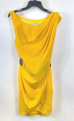 Karen Millen Yellow Casual Dress - Size 8