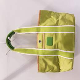 Coach Lime Green Shoulder Bag