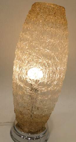 Working Lucite Spaghetti MCM Mid Century Modern Style Table Lamp