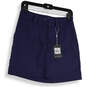 NWT Womens Blue Flat Front Slash Pocket Short Golf Skort Skirt Size 2 image number 3