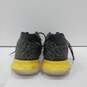 Nike Zoom Kyrie Black & Yellow Athletic Lace-Up Sneakers Size 13 image number 4